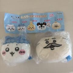 ちいかわ もっちる フェイスマスコット 島二郎 ハチワレ ２点セットのサムネイル