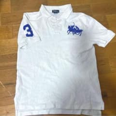 (激レア)ポロラルフローレン　ビックポニー　ダブルポニー　ポロシャツ　Mのサムネイル