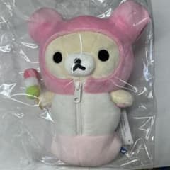 リラックマ茶屋 コリラックマ あつめてぬいぐるみ 新品 3色団子 寝袋