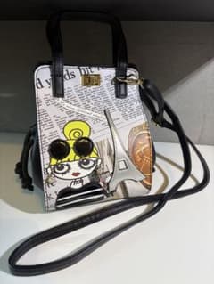 【新品】リタちゃん Lita Aaty 2way ショルダーハンドバック 黒のサムネイル