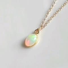 プレシャスオパール　一粒ネックレスのサムネイル