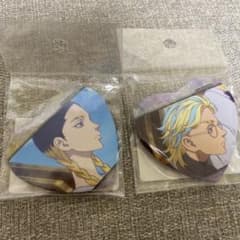 メモリーズハート缶バッチ東京リベンジャーズ 灰谷蘭、灰谷竜胆 - メルカリ