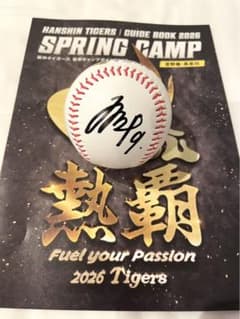 阪神タイガース 立石正広 直筆サインボール 2026沖縄キャンプ限定球