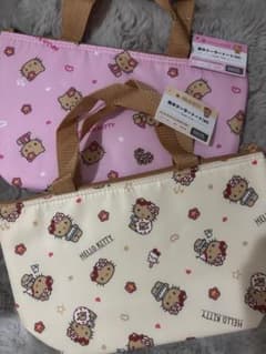 【Hello Kitty】日焼けキティ保冷クーラートート（M）2個セットのサムネイル