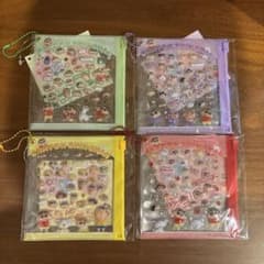 Crayon Shin-chan Deco Parts Stickers 4-Color Set