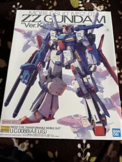 MG 1/100 ZZ ガンダム 