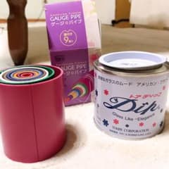 値下げ　アメリカンフラワー(樹脂液:クリアー)、ゲージパイプのサムネイル