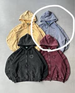 That's life ザッツライフ　ジップパーカー　ブルーLサイズのサムネイル