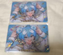 る*る様 すにすて おさでい ホログラムクリアカード2点セットのサムネイル