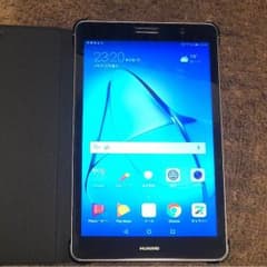 HUAWEI MediaPad T3 ガラスフィルム貼り付け済みのサムネイル