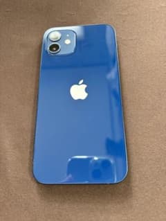 Apple iPhone 12 青　りんごループ　ジャンク品のサムネイル