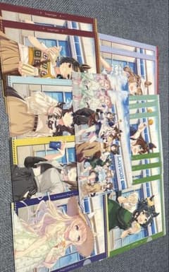 ウマ娘 プリティーダービー ローソン限定 クリアファイル 8種セット15枚のサムネイル