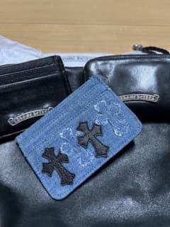 クロムハーツ  DOUBLE SIDE ダブルサイド クロスパッチデニムカードケース メンズ コメ兵｜クロムハーツ CHROME HEARTS DOUBLE SIDE ダブルサイド CARD