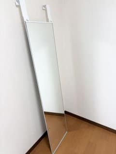愛知県直接お渡し】IKEA GARNESドア掛けミラー 姿見 全身鏡 - メルカリ