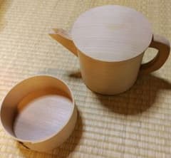 茶道具 杉木地水次・曲建水 セット - メルカリ