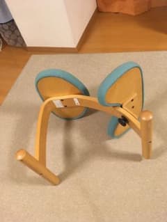 リボ社　バランスイージーチェアー　ブルーのサムネイル