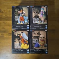 一番くじ　ドラゴンボール　孫悟空&クリリン　ブルマ　ヤムチャ　フィギュア ドラゴンボール History BOX 孫悟空 ブルマ クリリン ヤムチャ - メルカリ