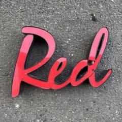 Redアルファベット レターサイン 文字 アメリカ ビンテージ アンティーク Redアルファベット レターサイン 文字 アメリカ ビンテージ