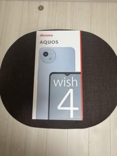 AQUOS wish4 ブルー 本体 docomoのサムネイル