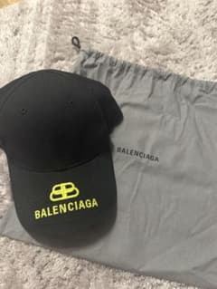試着のみ BALENCIAGA BBロゴ 刺繍 ベースボールキャップ - メルカリ