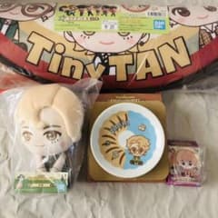 BTS 이치 반 쿠지 TinyTAN Dynamite 래그 매트상 V상 세트