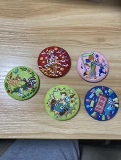 ディズニー 刺繍缶バッジ 5個セットのサムネイル