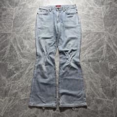 90s EDWIN flare denim swag grunge y2k
