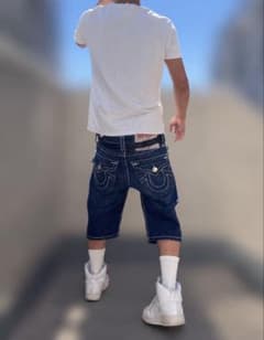 True religion ハーフパンツ　swag True Religion ハーフパンツ swag archive - メルカリ