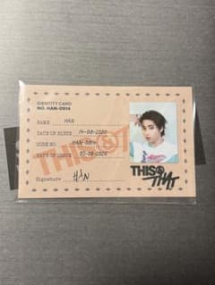 Stray kids THIS&THAT ハン IDカードのサムネイル