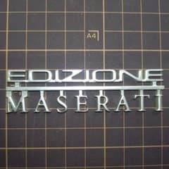 アバルト ABARTH 695 MASERATI 純正エンブレム　ジャンク品 アバルト ABARTH 695 MASERATI 純正エンブレム ジャンク品 - メルカリ