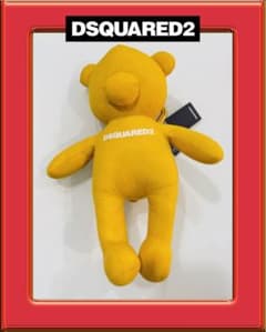 【新品未使用】DSQUARED2 テディベア キーホルダー 新品未使用タグ付】DSQUARED2 ディースク ベア キーホルダー チャーム