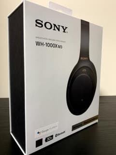 【ほぼ未使用】SONY WH-1000XM3のサムネイル