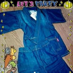 momo様専用♕デニム風甚平のサムネイル