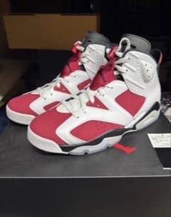 極美品 Air jordan 6 carmine 28cm AJ6 ジョーダン - メルカリ