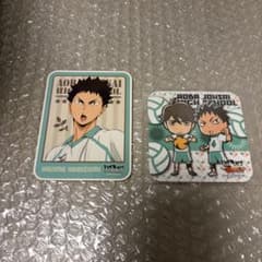 ハイキュー　j-world ステッカー コースター
