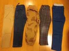 キッズ 男の子 ボトムス パンツ　110 5点セット まとめ売り - 3