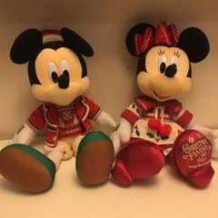 ミッキー ミニー ぬいぐるみ2015年クリスマス限定商品のサムネイル
