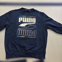 PUMA トレーナー ブラック ゴールドロゴのサムネイル