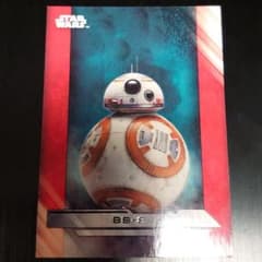 스타 워즈 topps 마지막 제다이 BB-8 카드