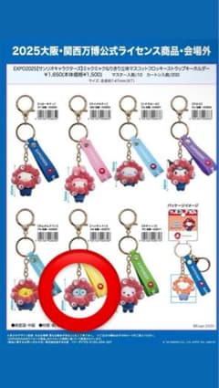 EXPO2025 サンリオキャラクターズ ハンギョドン キーホルダーのサムネイル