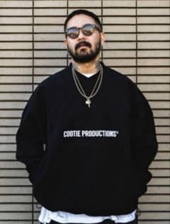 cootie productions velour football ブラック - メルカリ