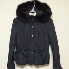週末セール！早い者勝ち！美品！フェルゥ Feroux 上品な中綿あったかコートのサムネイル