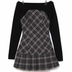 ♡ アンドマリー ワンピース Selena check mini dress ♡ - メルカリ
