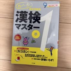カバー率測定問題集 漢検マスター準1級のサムネイル