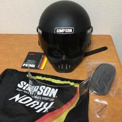 SIMPSON シンプソン M30 ヘルメット 59㎝ マットブラック 値下げ！のサムネイル