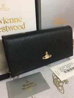 mero様専用 黒 長財布 新品 未使用 正規品 vivienne⑤のサムネイル