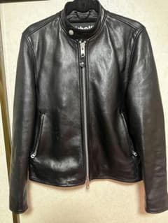 Schott N.Y.C 別注 ラトルトラップ20th シングルライダース Schott×ラトルトラップ20th 別注 シングルライダースジャケット M