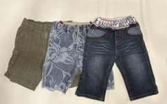 キッズ ハーフパンツ 3点セットのサムネイル