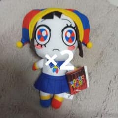 アメイジングデジタルサーカスポムニx2個セット BIGぬいぐるみ