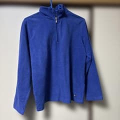 TOMMY HILFIGER フリースジャケット L/G 青のサムネイル